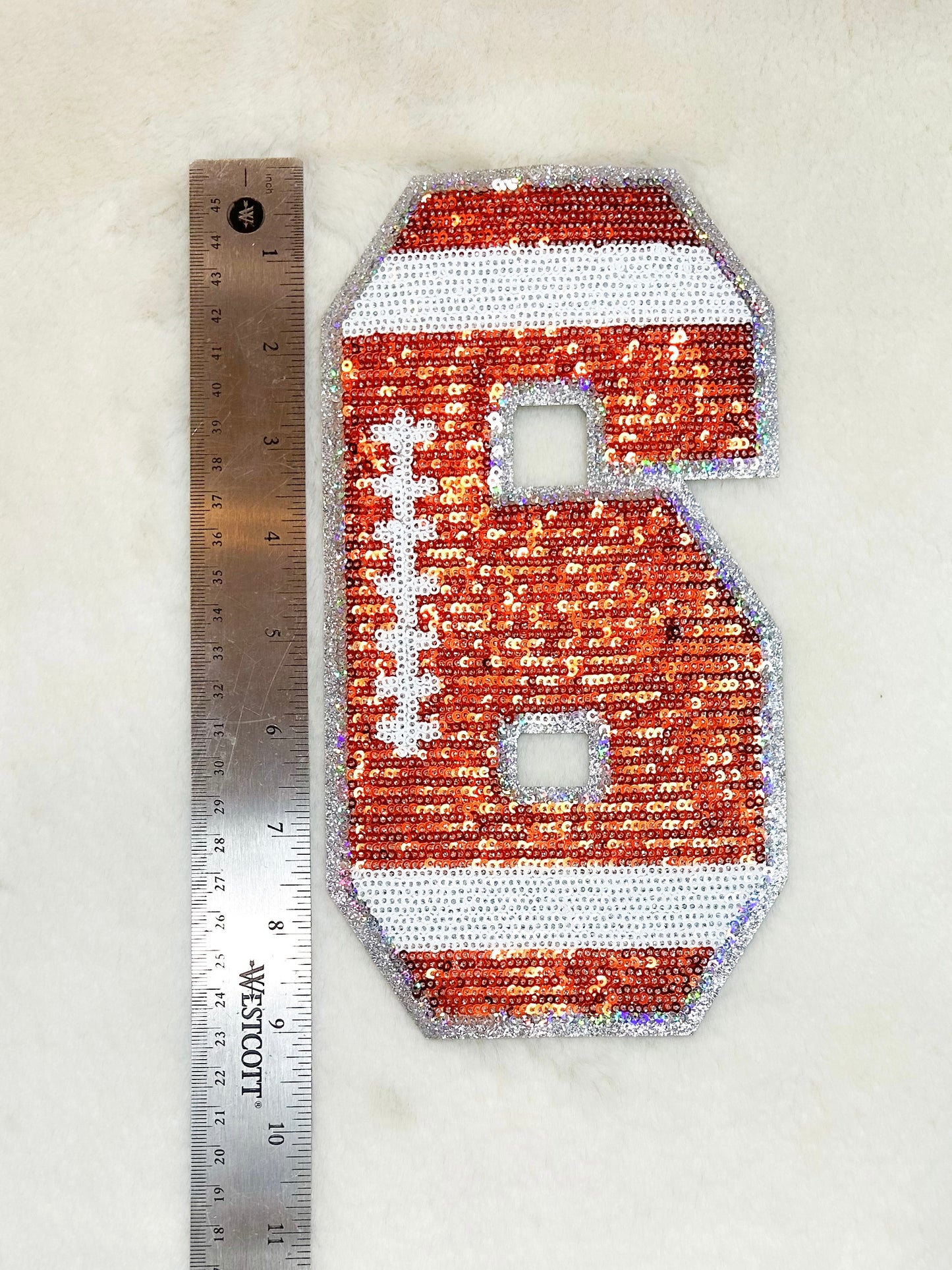 Patch- Football Number 6