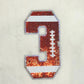 Patch- Football Number 3