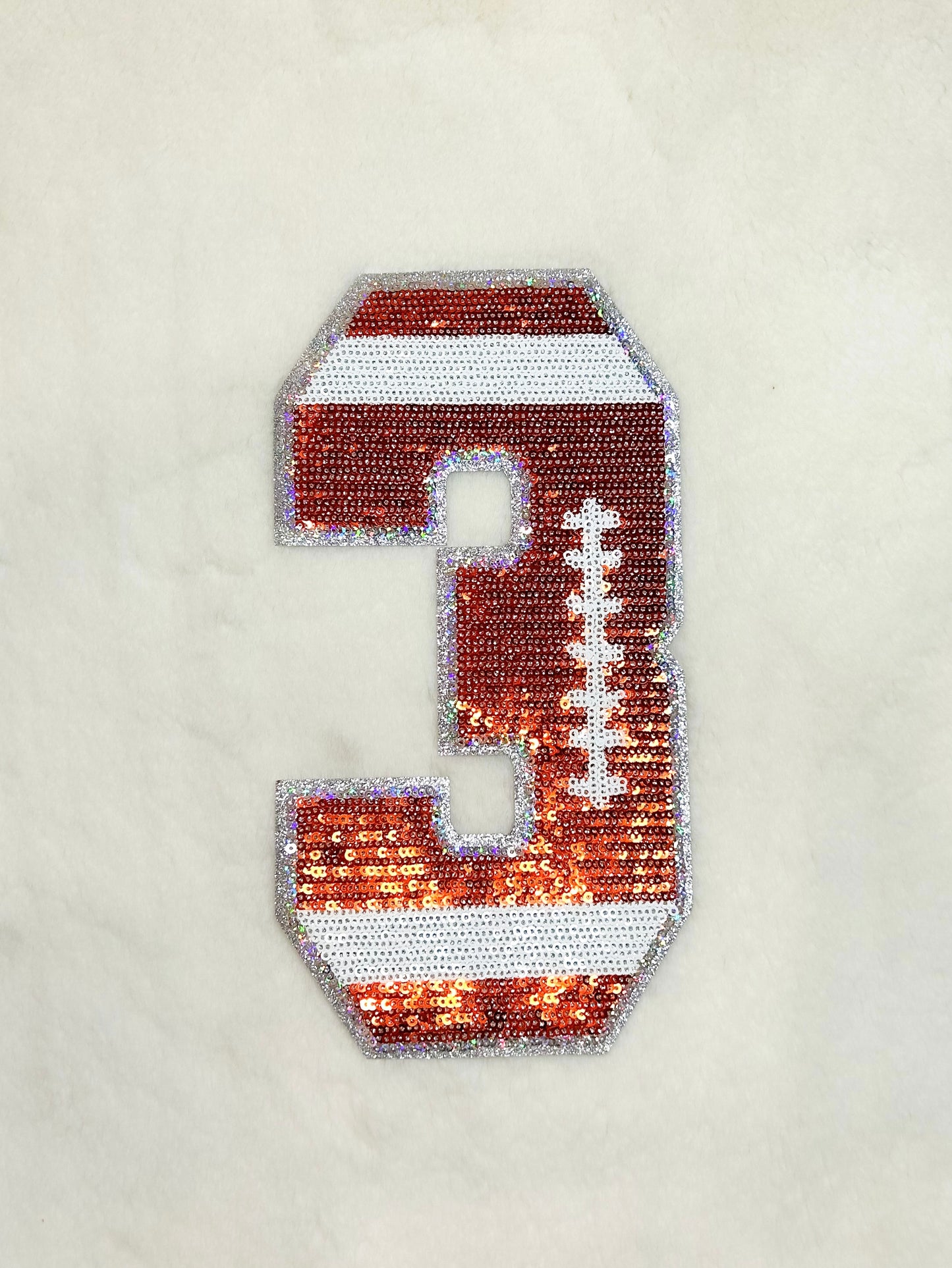 Patch- Football Number 3