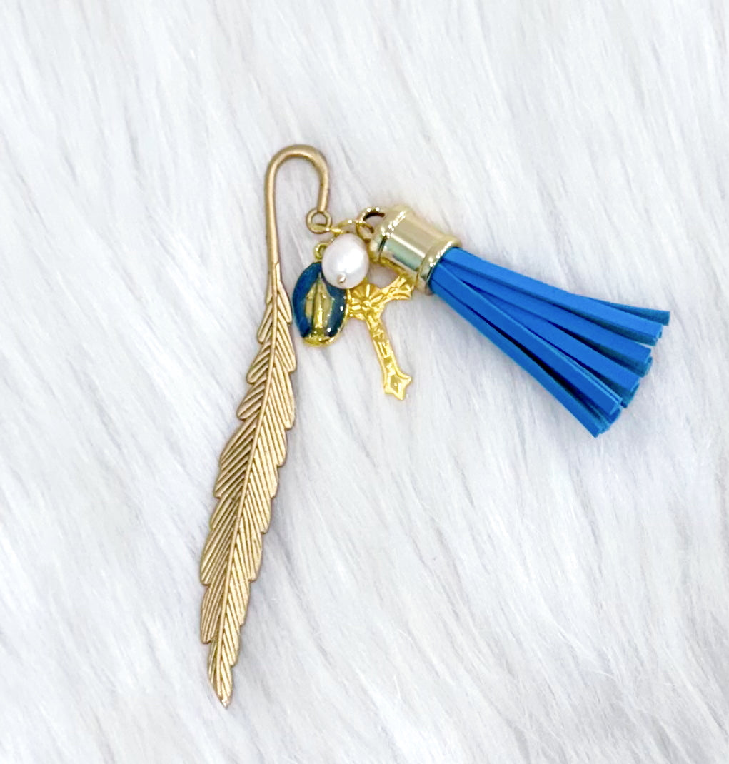 Feather Tassel Bookmark