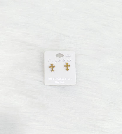 Mini Cross Stud