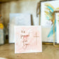 Gospel News 4X4 We Prayed For You Canvas Art