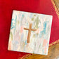 GA Pastel Cross Coaster