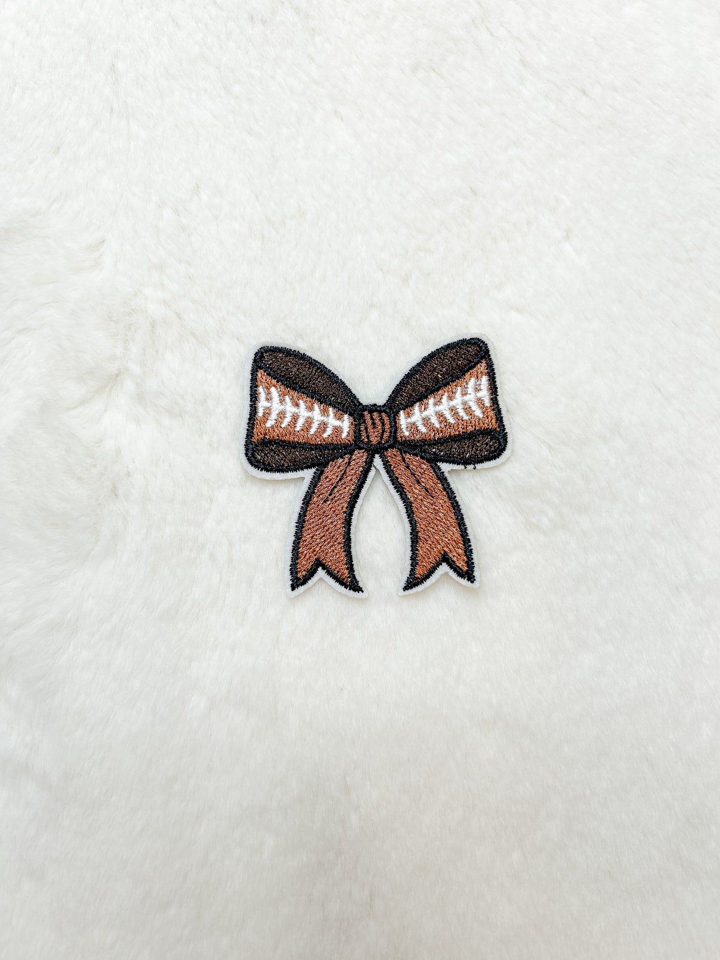 Patch-Mini Football Bow