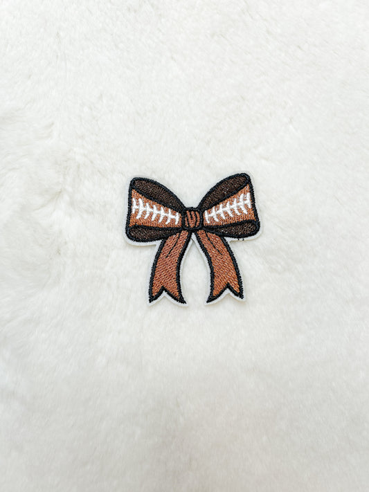 Patch-Mini Football Bow