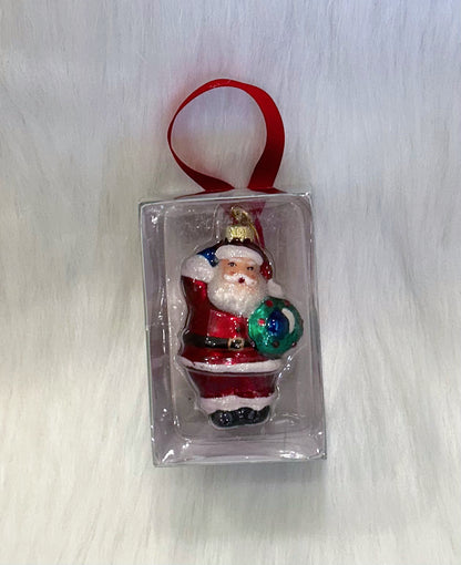 Santa Medallion Collection Ornament