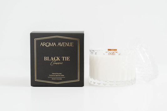 Aroma Avenue Black Tie 7oz Classic Candle