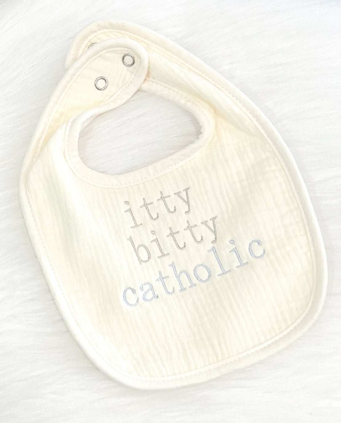 Itty Bitty Catholic Bib