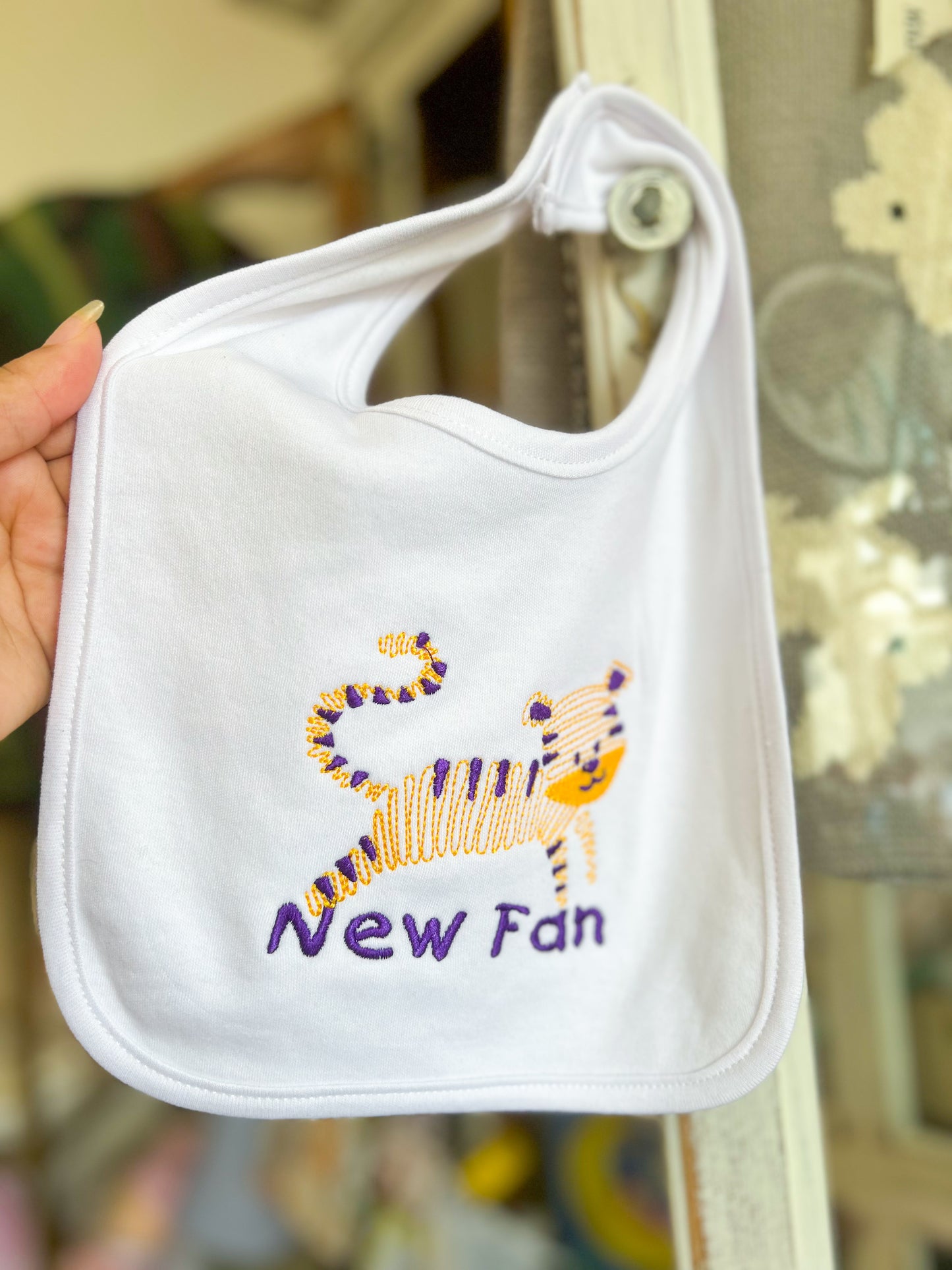 Tiger New Fan Bib