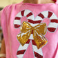 Candy Cane Krewe with White Outline