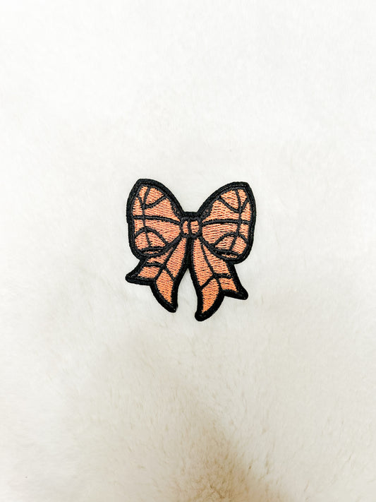 Patch- Mini Basketball Bow