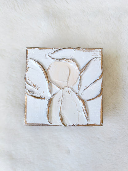 3x3 Mini Baby Angel Wooden Block