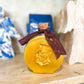 Abstract Praying Hands Holy Water Container-Chocolate Lace