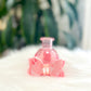 Pink Ballet Slippers Bow Bud Vase