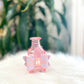 Pink Ballet Slippers Bow Bud Vase