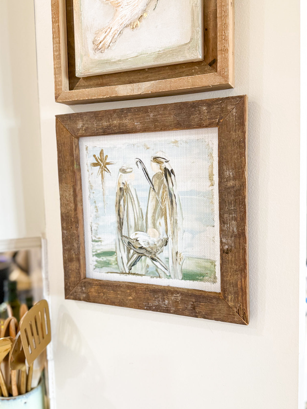 Chosen Family Joseph & Mary 02 Framed Art 12x12