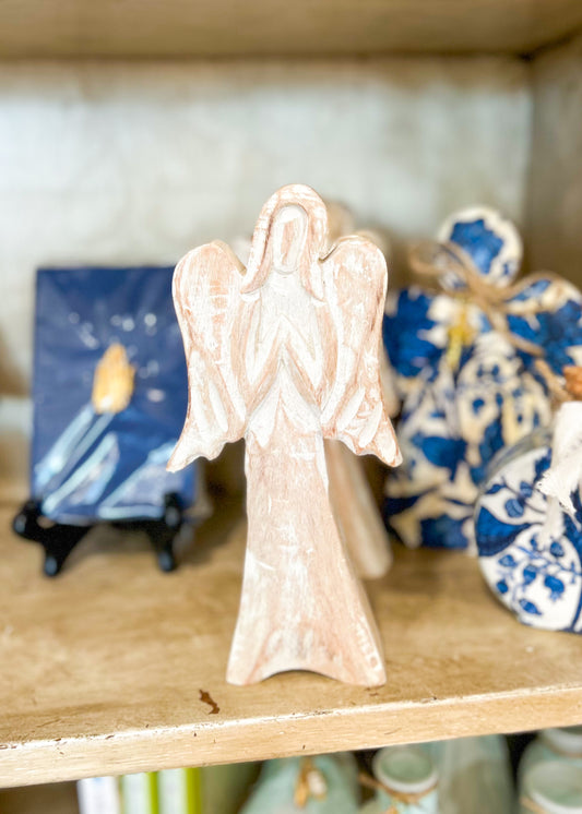 8" Wood Angel