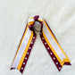 Game Day Glory Maroon/Gold Streamer