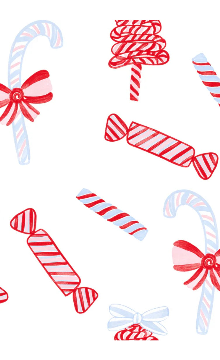 Beau Bottles Limited Edition Luxe Candy Cane- La Marca Edition Champagne Bottle Wrap