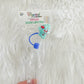 Dino Glass Straw With Color