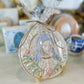 Spring Blooming Grace Mary Plaque