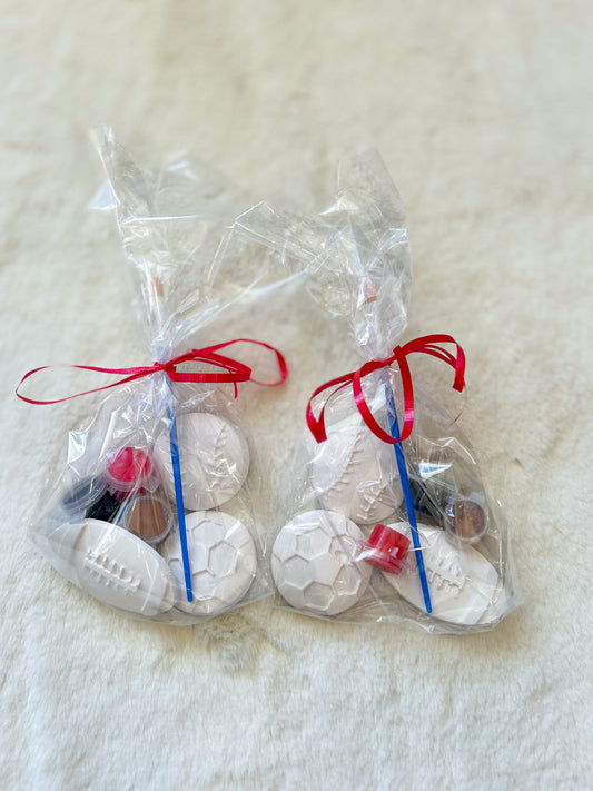 Sports Star Paint Your Own Plaster Set