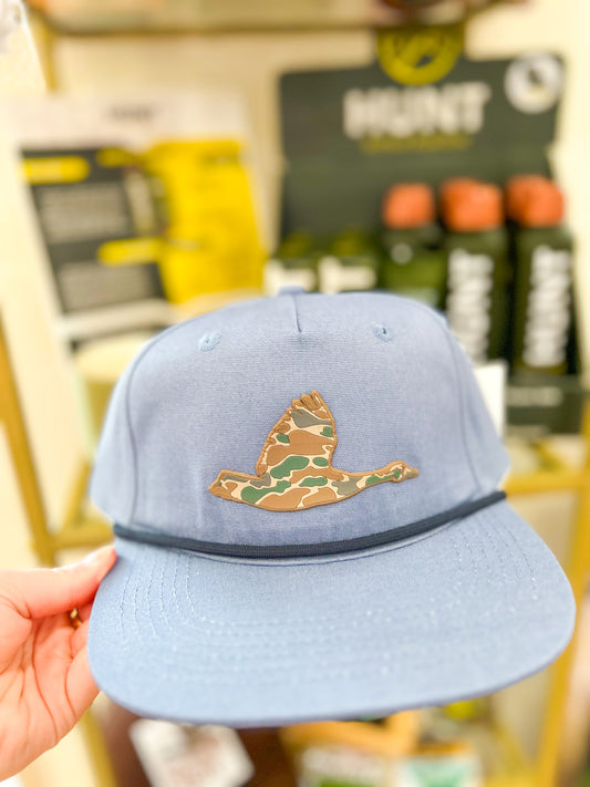 Camo Goose Patch Hat
