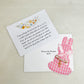 Open Book Baptismal Pin Pink