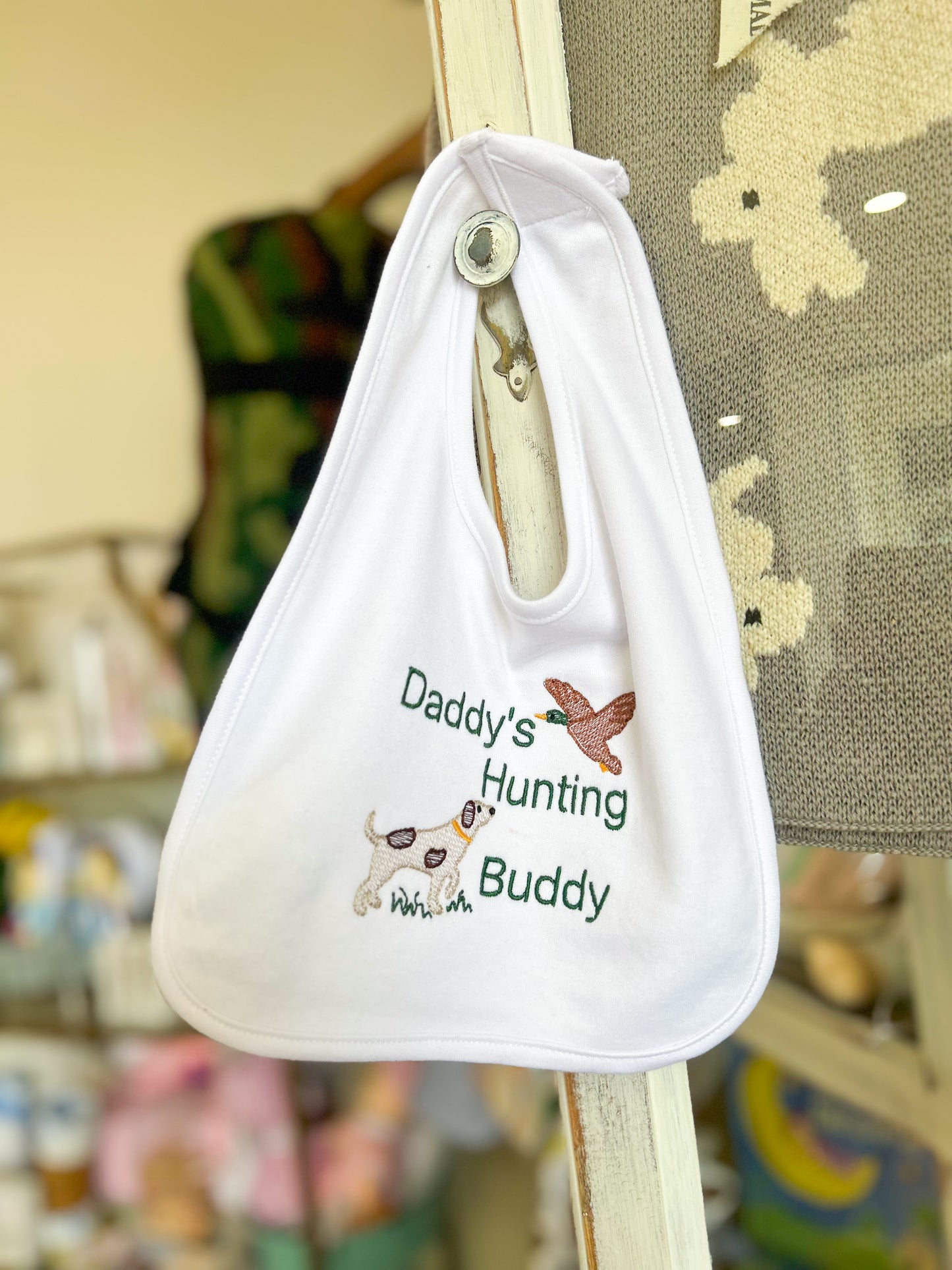 Daddy's Hunting Buddy Bib
