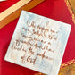 GA I've Known you Coaster