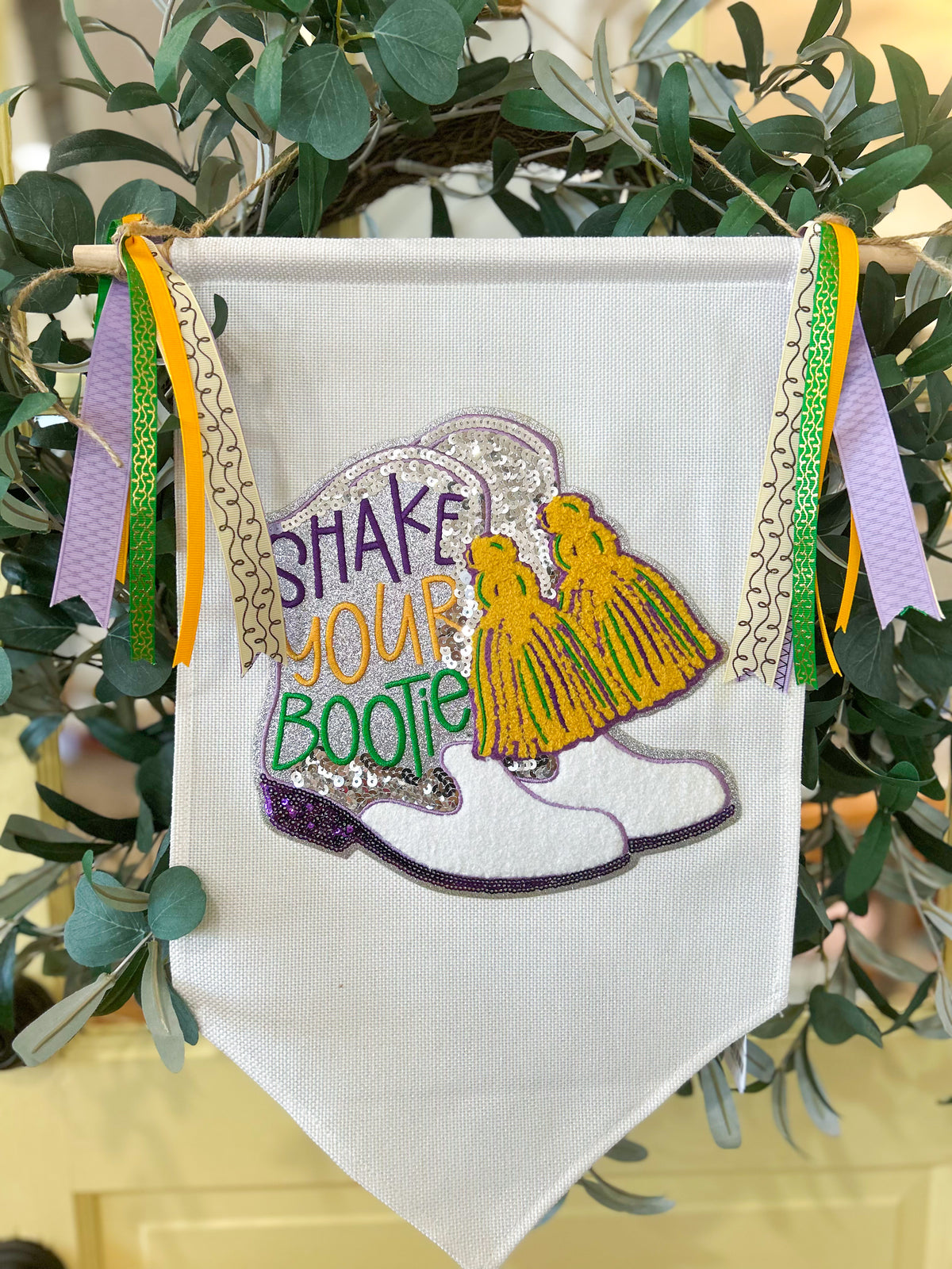 Shake Your Bootie Door Banner