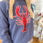 Sample- Sequin Crawfish Sweatshirt