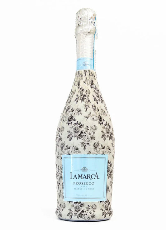 Beau Bottle Black and White Floral - La Marca Edition