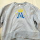 Sample- Light Grey Sweatshirt with Marian Symbol