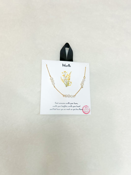 Worth Pearl Necklace