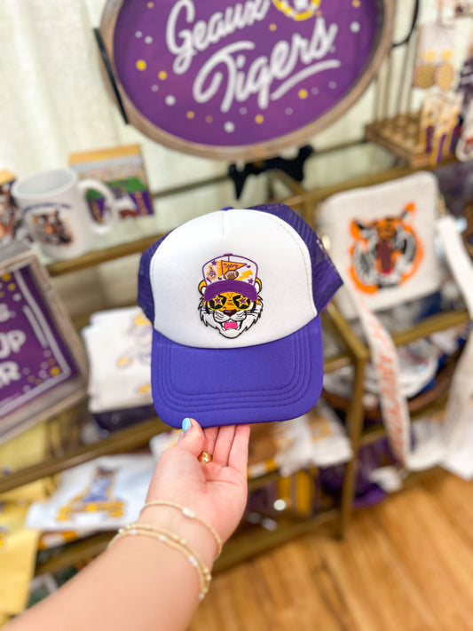 LSU Tiger Foam Trucker Hat