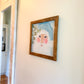 Mr Claus Rosey Cheeks Santa Framed Art 18x18