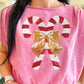 Candy Cane Krewe Sleeveless Top