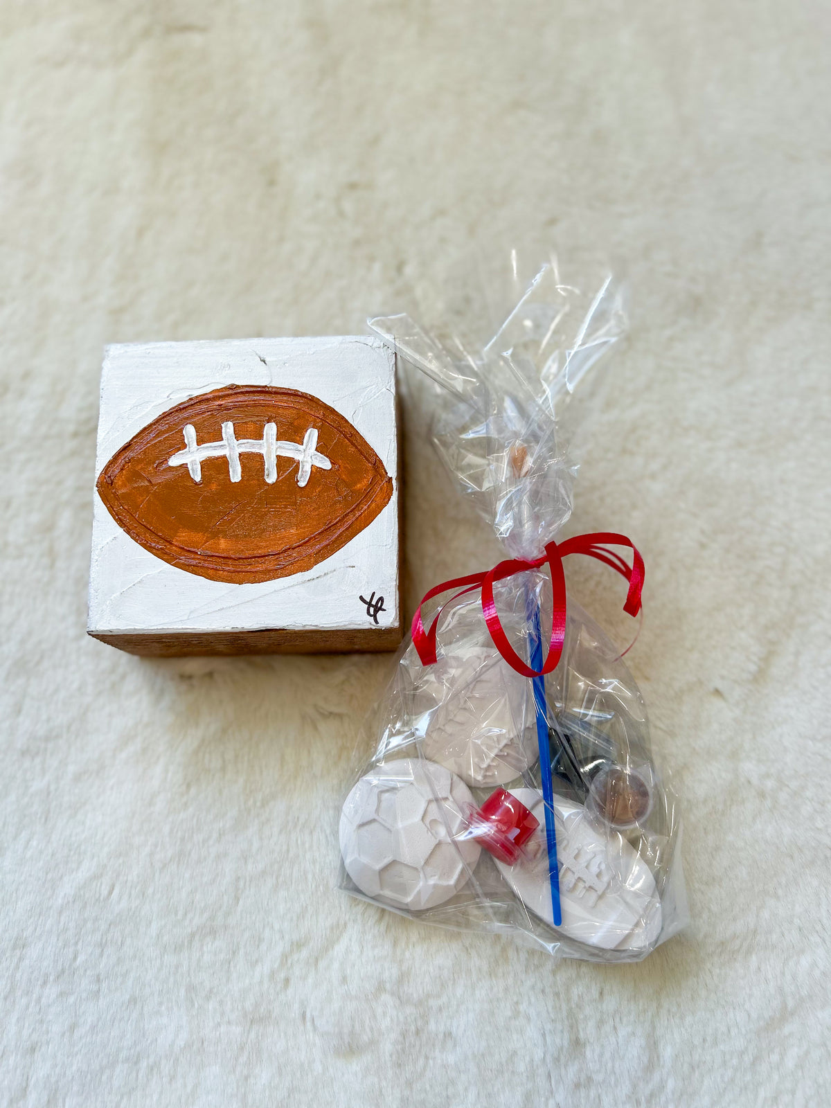 Sports Star Paint Your Own Plaster Set