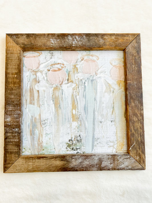 GA My Five Angels 12x12 Framed Art