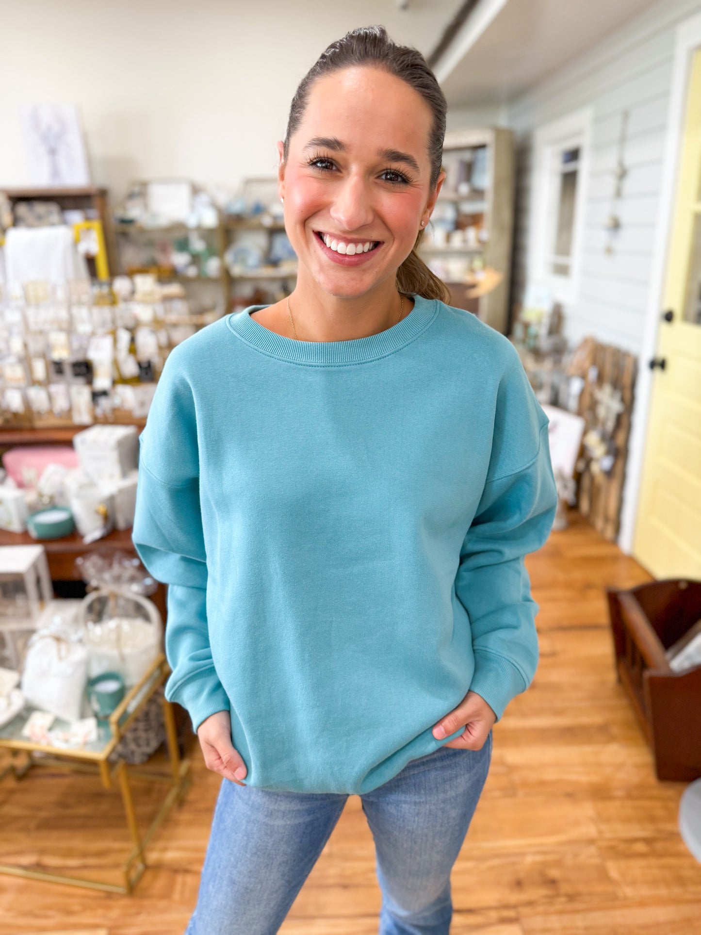 Crewneck Pullover Sweatshirt