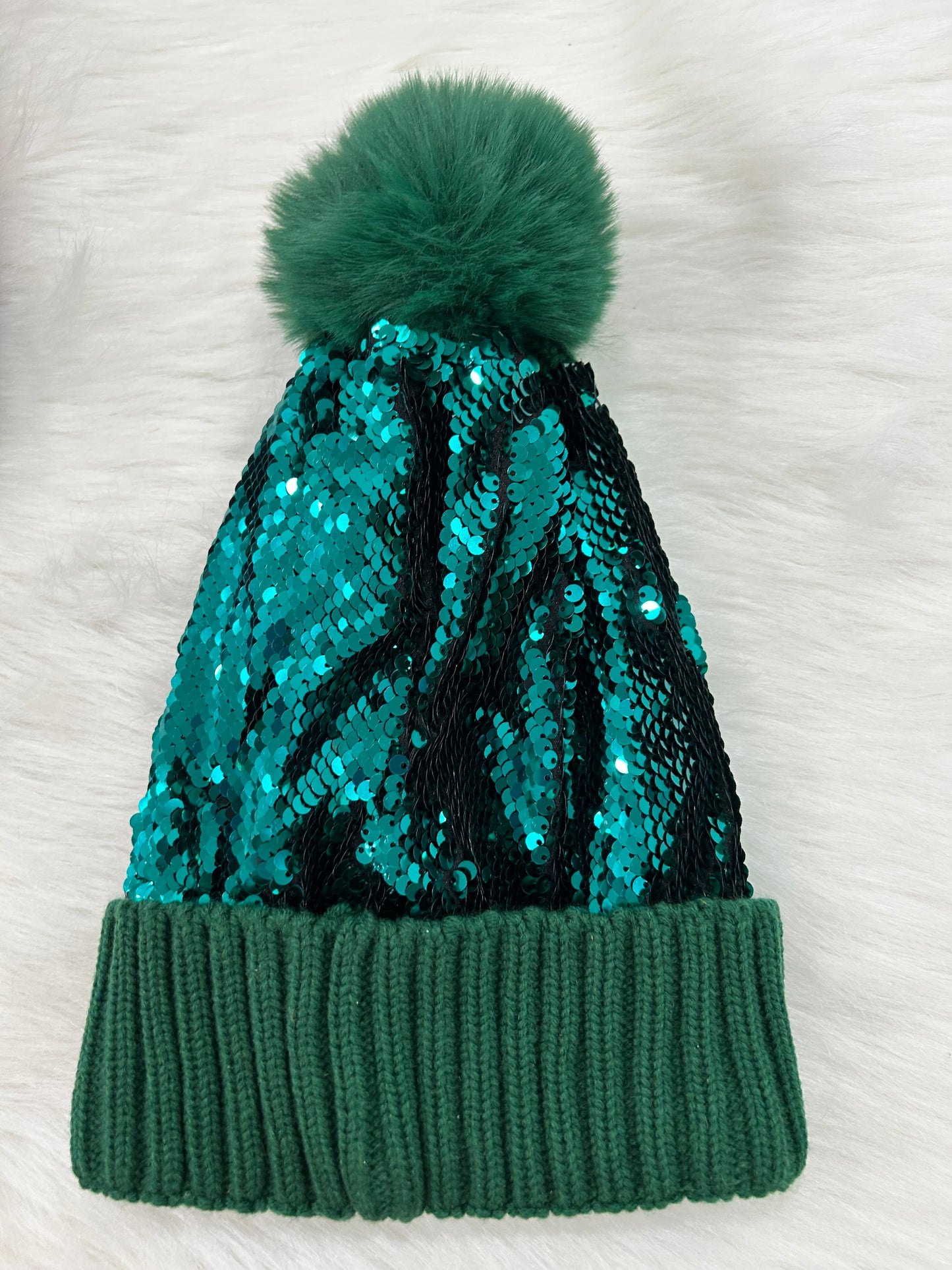 Sequin Beanie