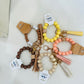 Rubber Bead Keychain