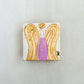 Angel of Comfort Mini Wood Block- Pink