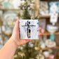 4x4 Grace & Glory Navy Cross Coaster