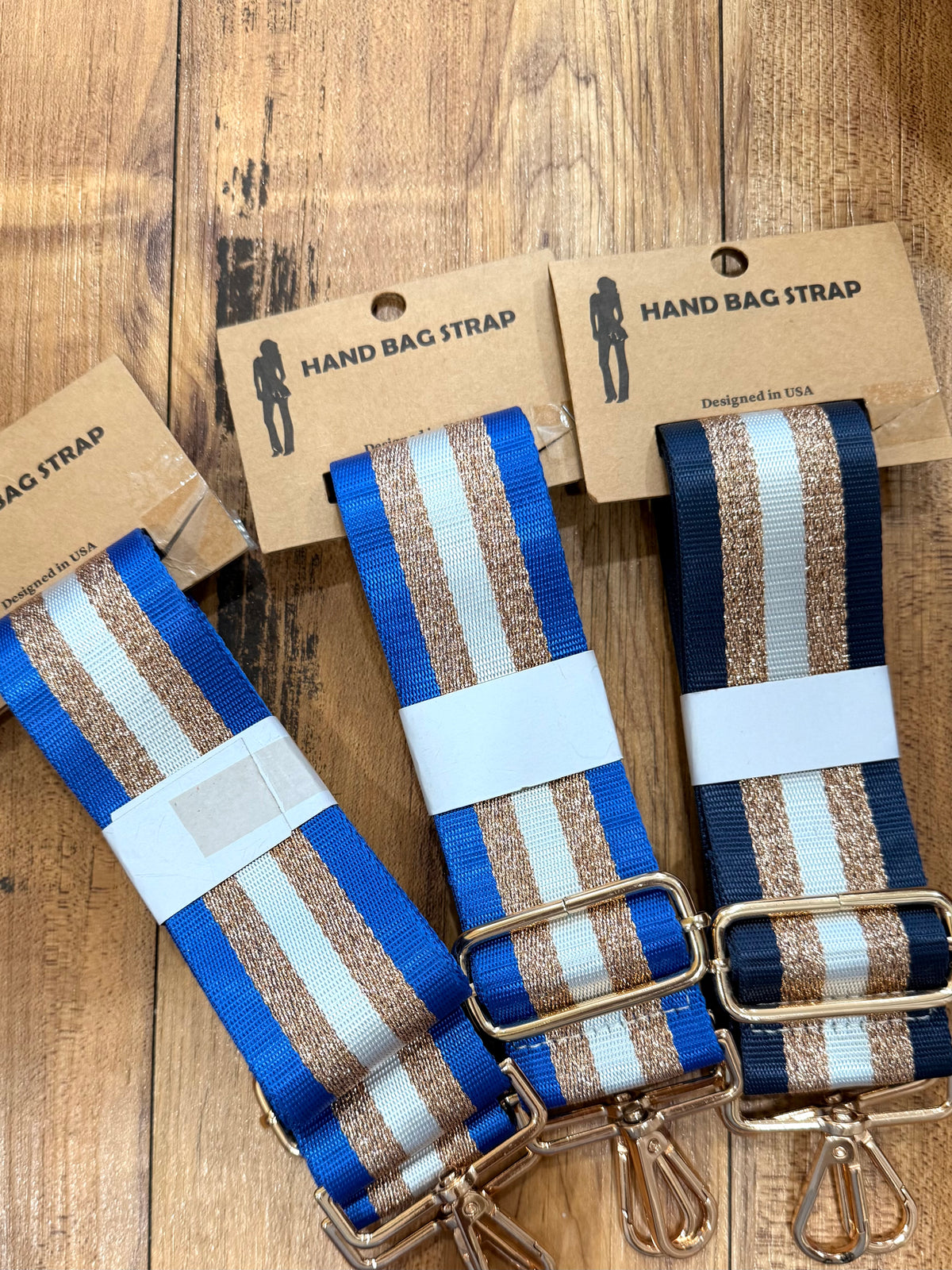 Striped Hand Bag Strap