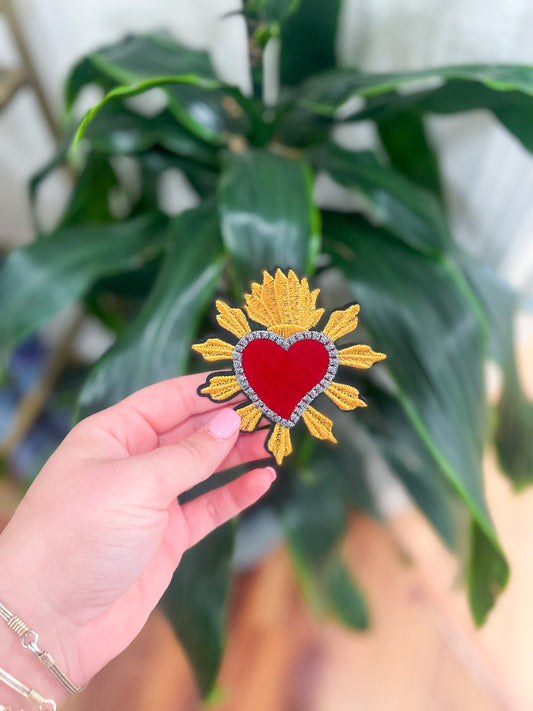 Patch- Small Sacred Heart