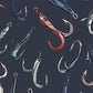 Beau Bottle Fishing Hooks- Made For Veuve Champagne Bottle Wrap