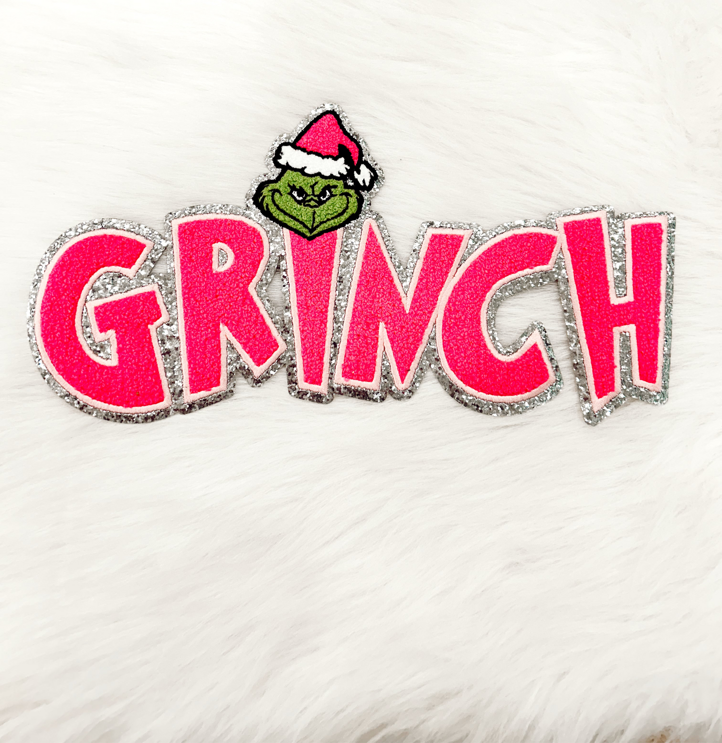 Patch- Pink Grinch