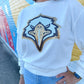 Sequined Eagle Sweatsirt